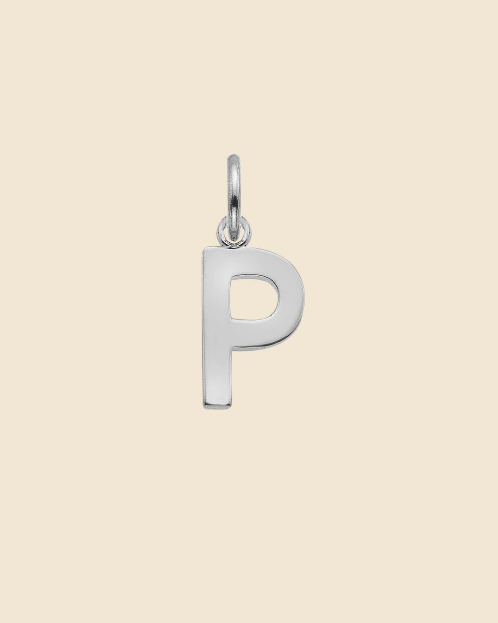 Sterling Silver Letter Pendants (Choose your letter)