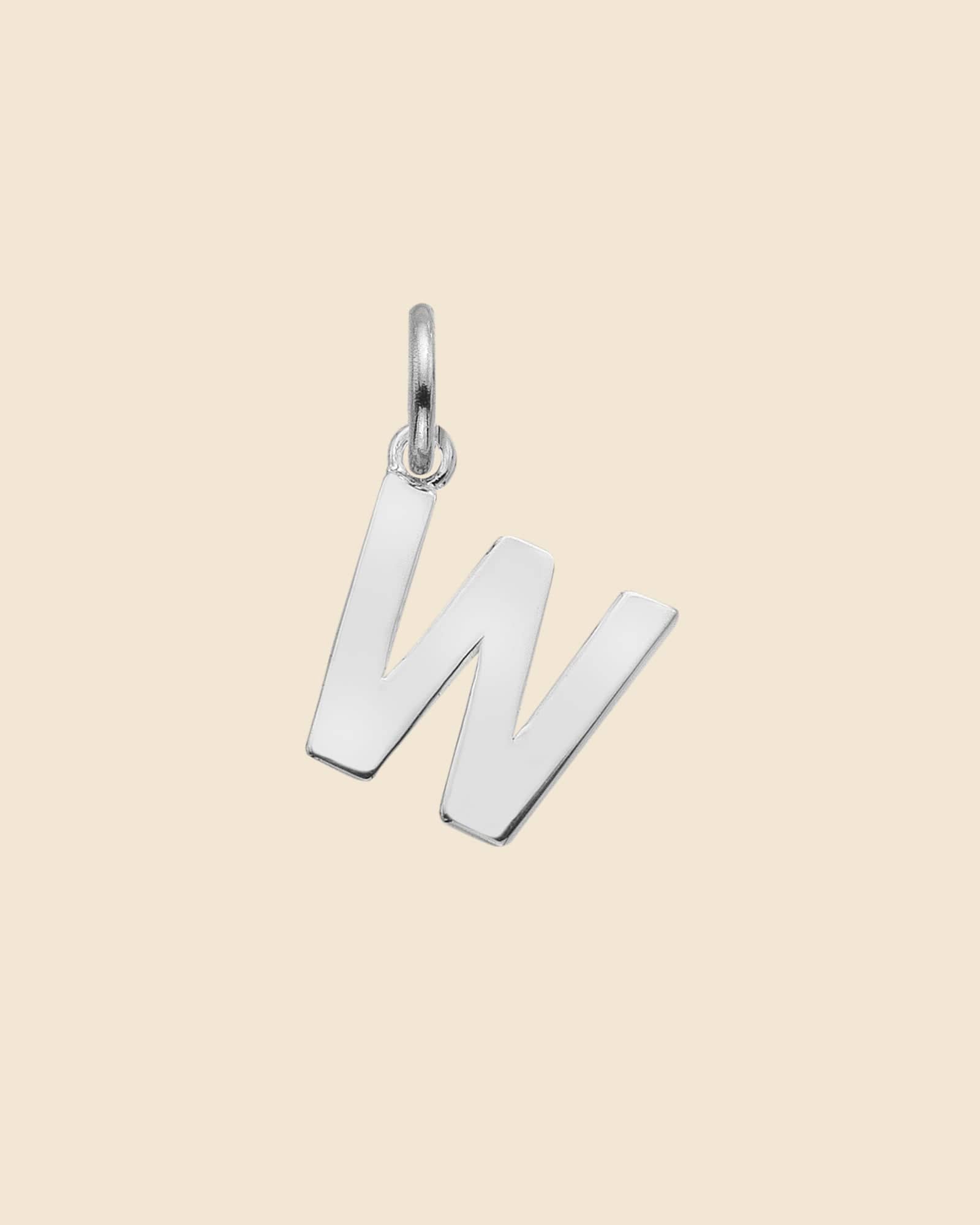 Sterling Silver Letter Pendants (Choose your letter)