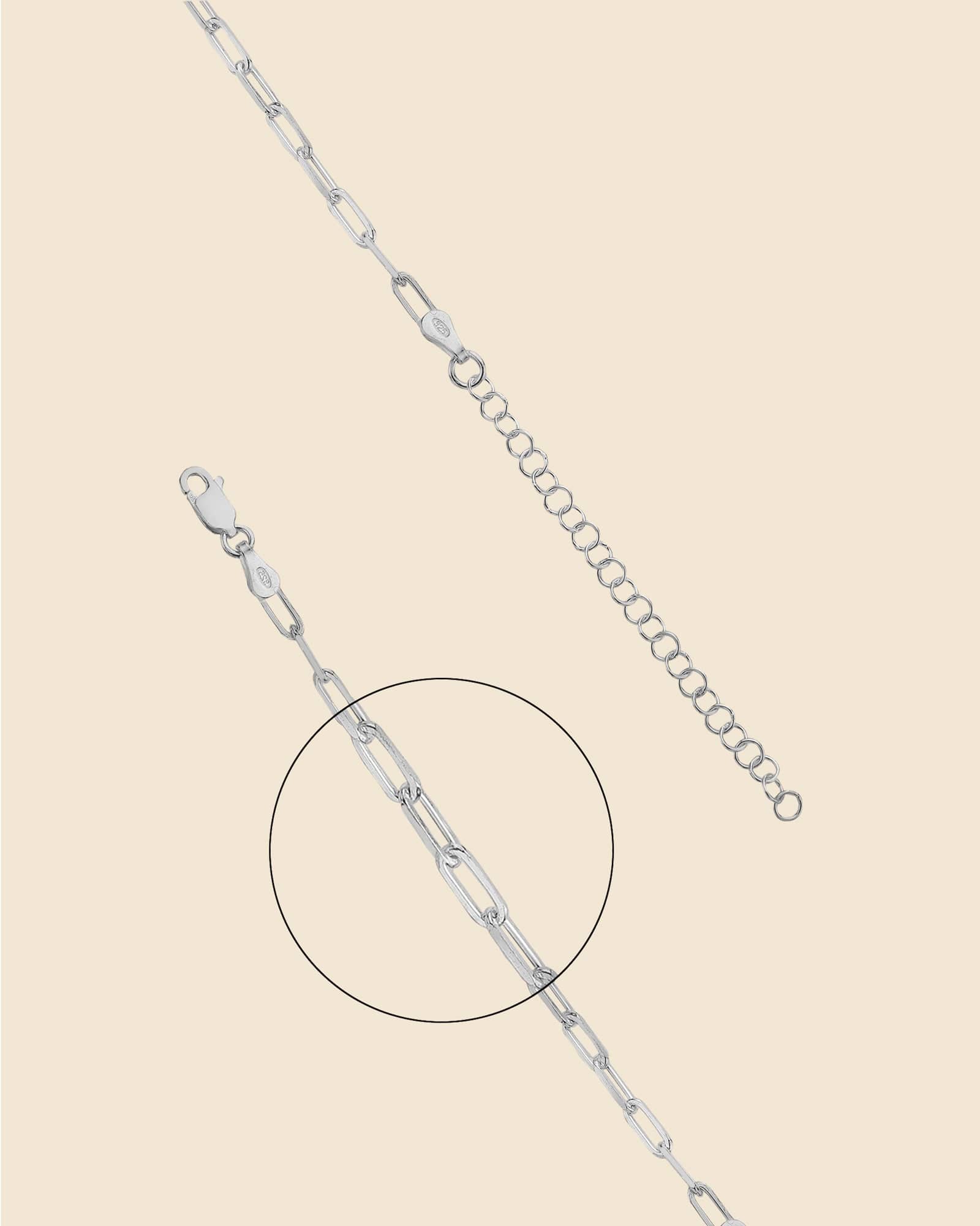 Sterling Silver Fine Paperlink Chain