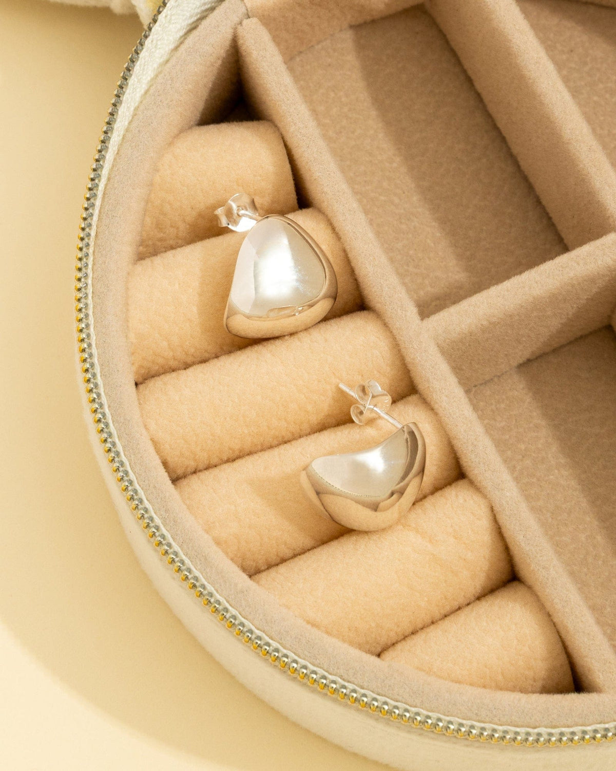 Sterling Silver Oversized Dome Studs