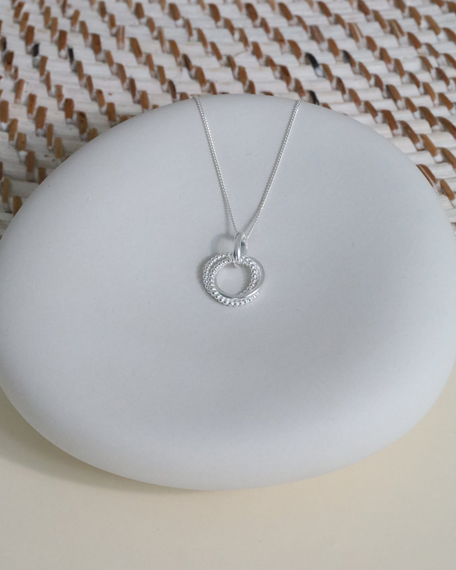 Sterling Silver Bobble Russian Wedding Style Pendant