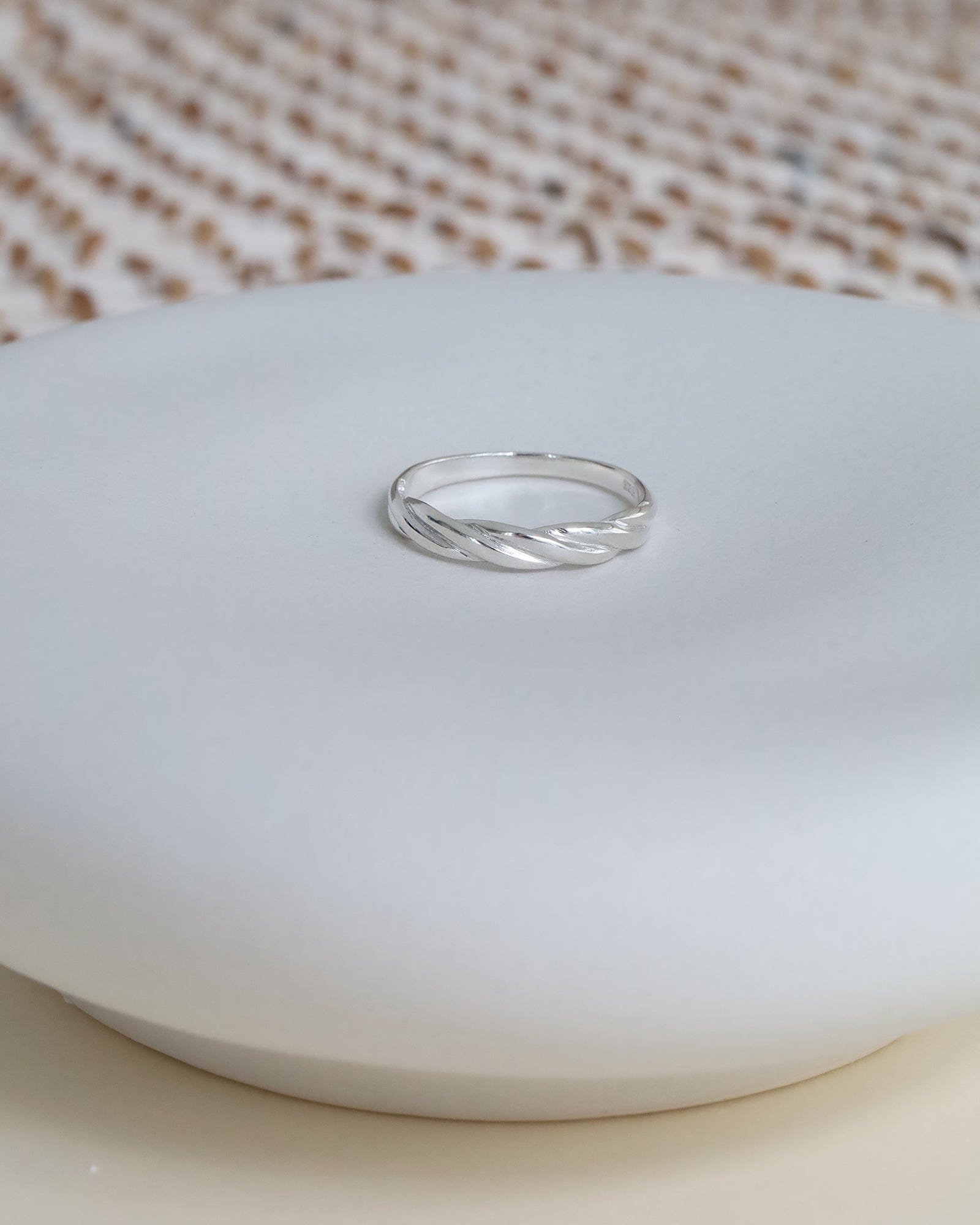 Sterling Silver Ripple Ring