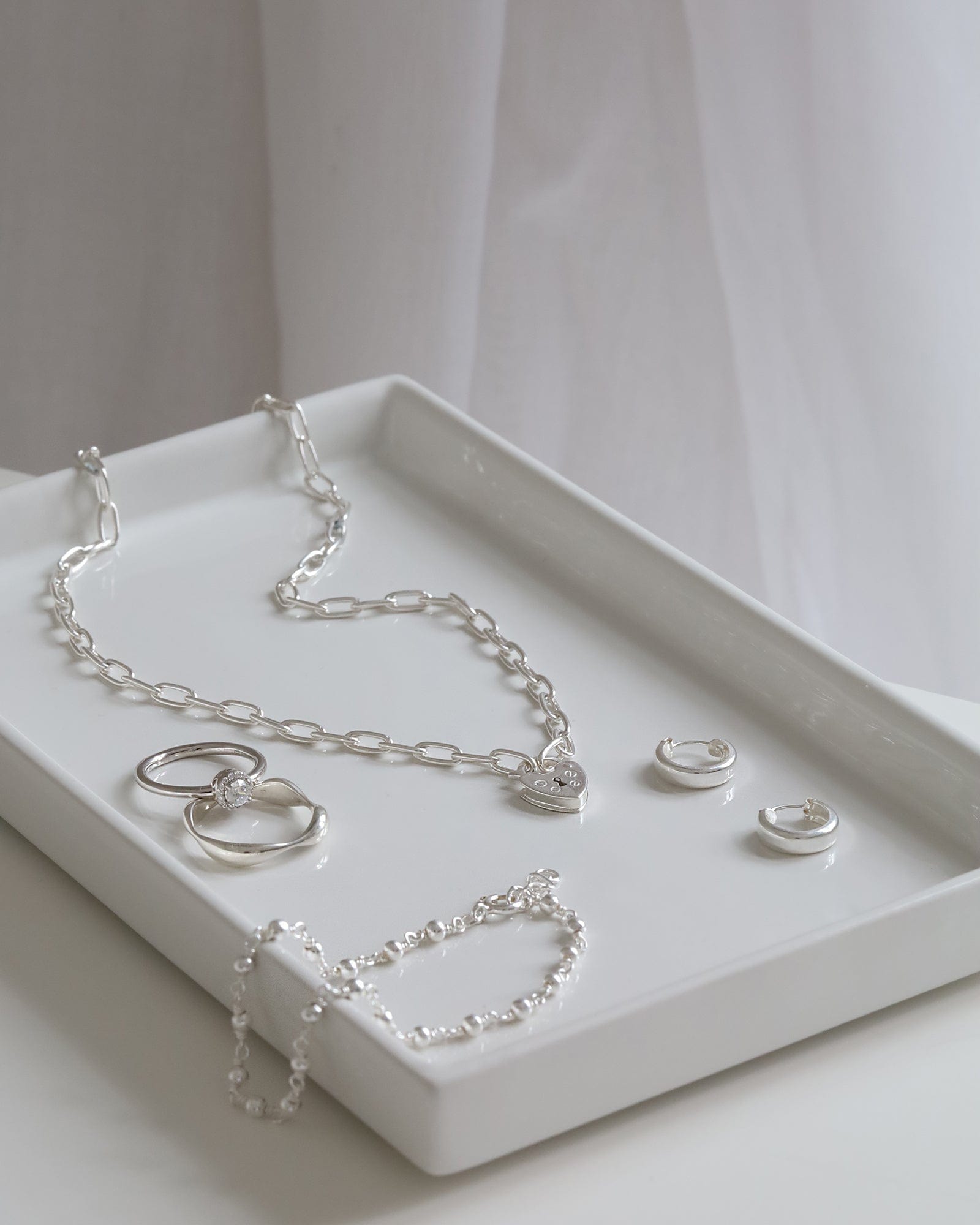 Fine Sterling Silver Ball Bracelet