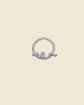 Surgical Steel Snakey Cartilage Hoop