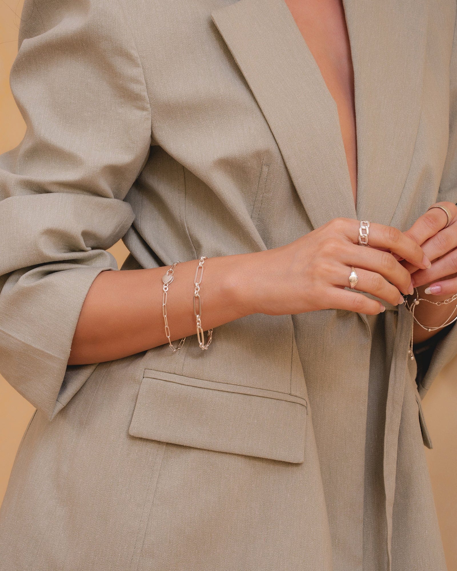 Sterling Silver Small Signet Ring