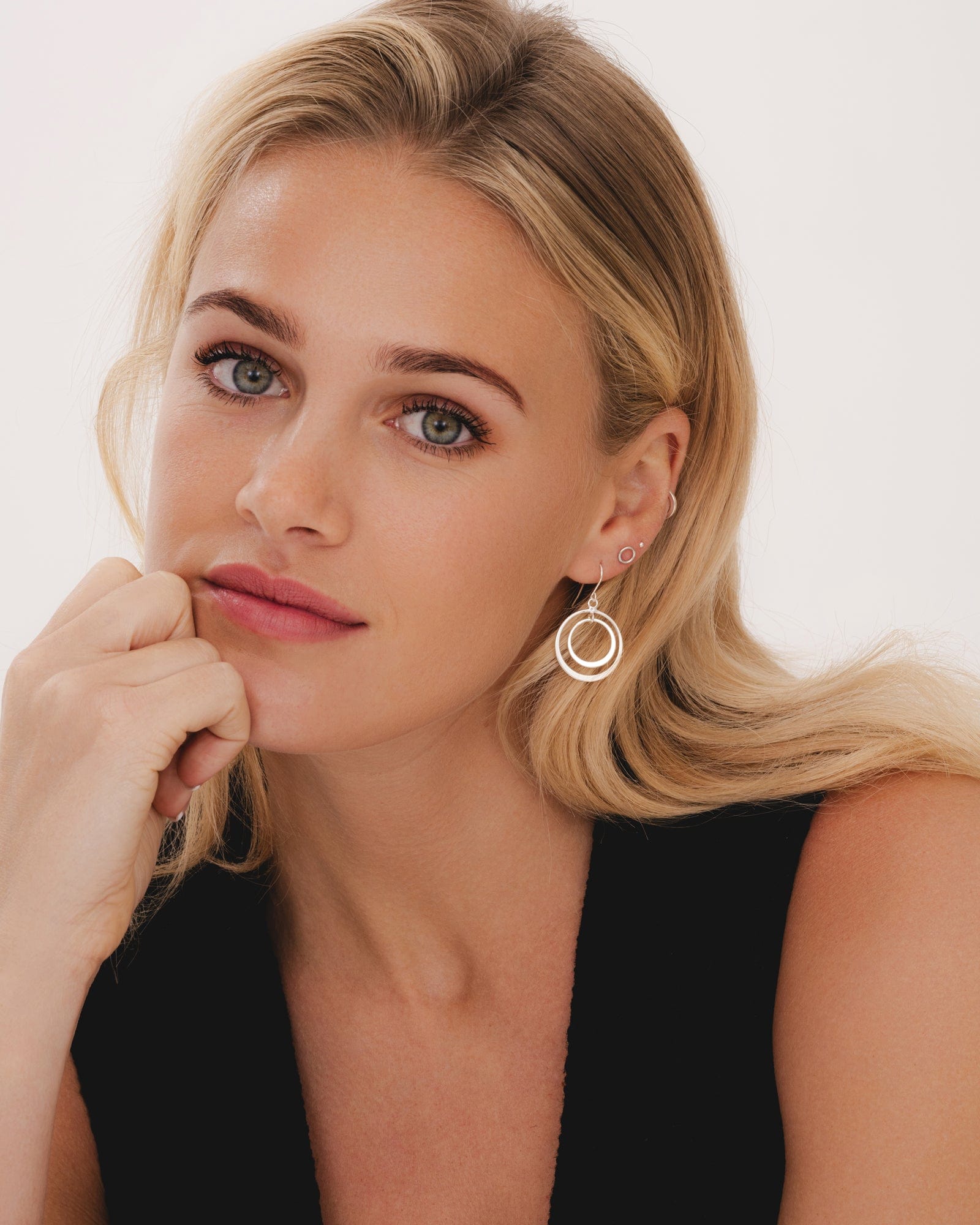 Sterling Silver Polo Stud