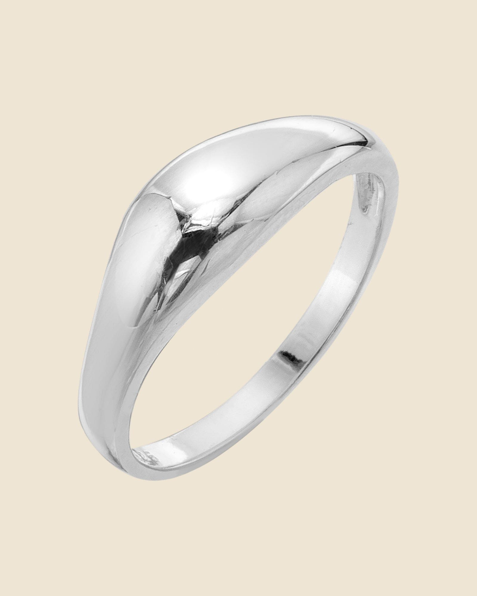 Sterling Silver Mini Dome Ring