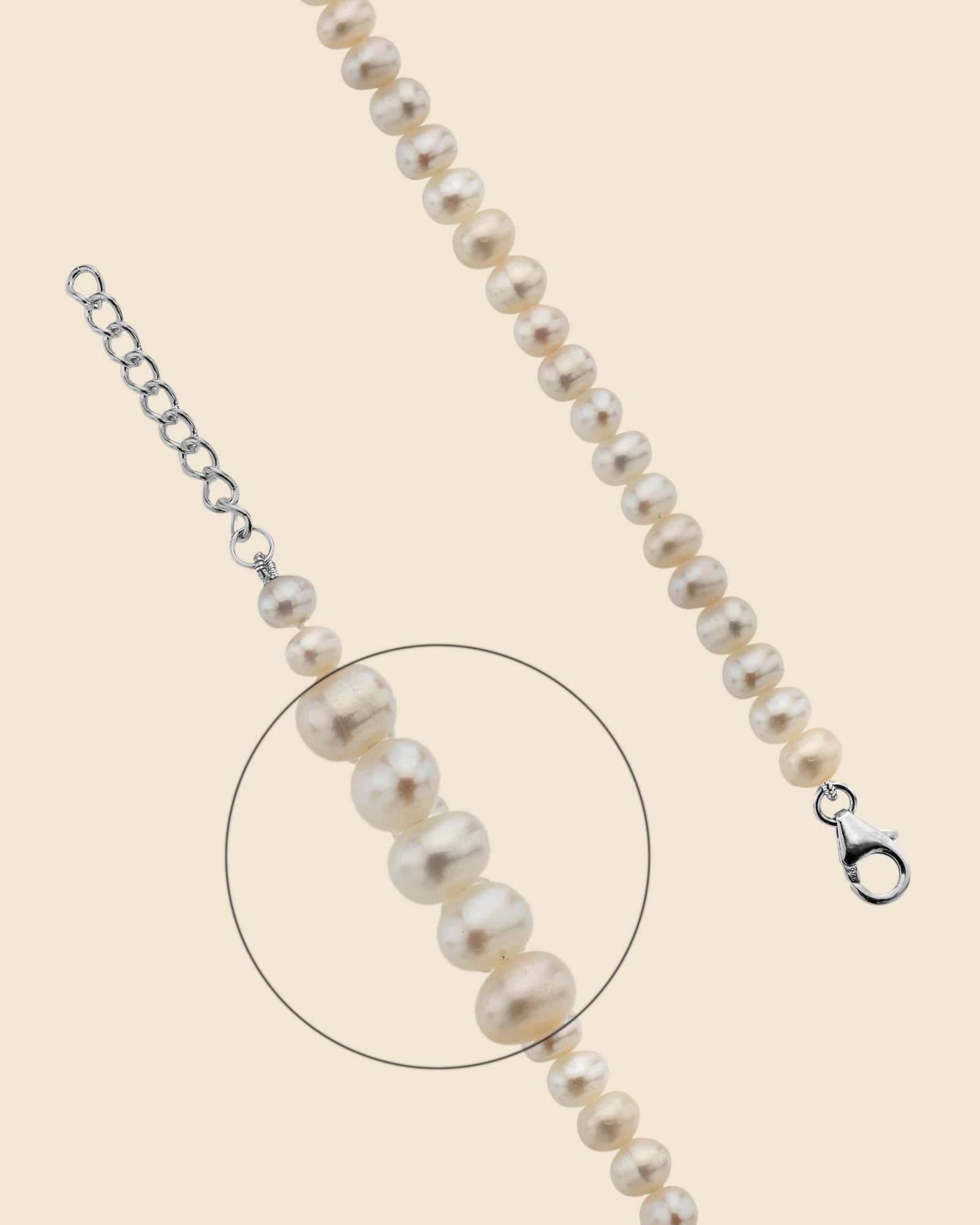 18 Inch String of Pearls Necklace