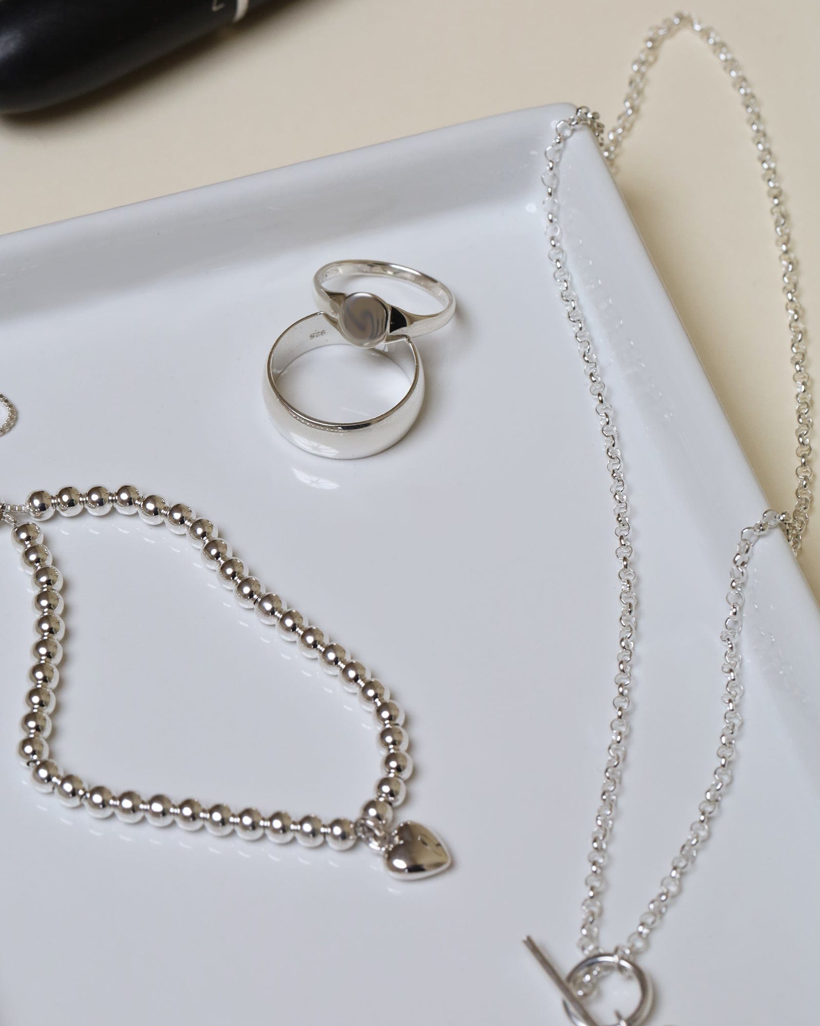 Sterling Silver Small Signet Ring