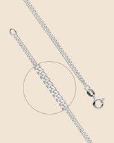 Sterling Silver Medium Curb Chain