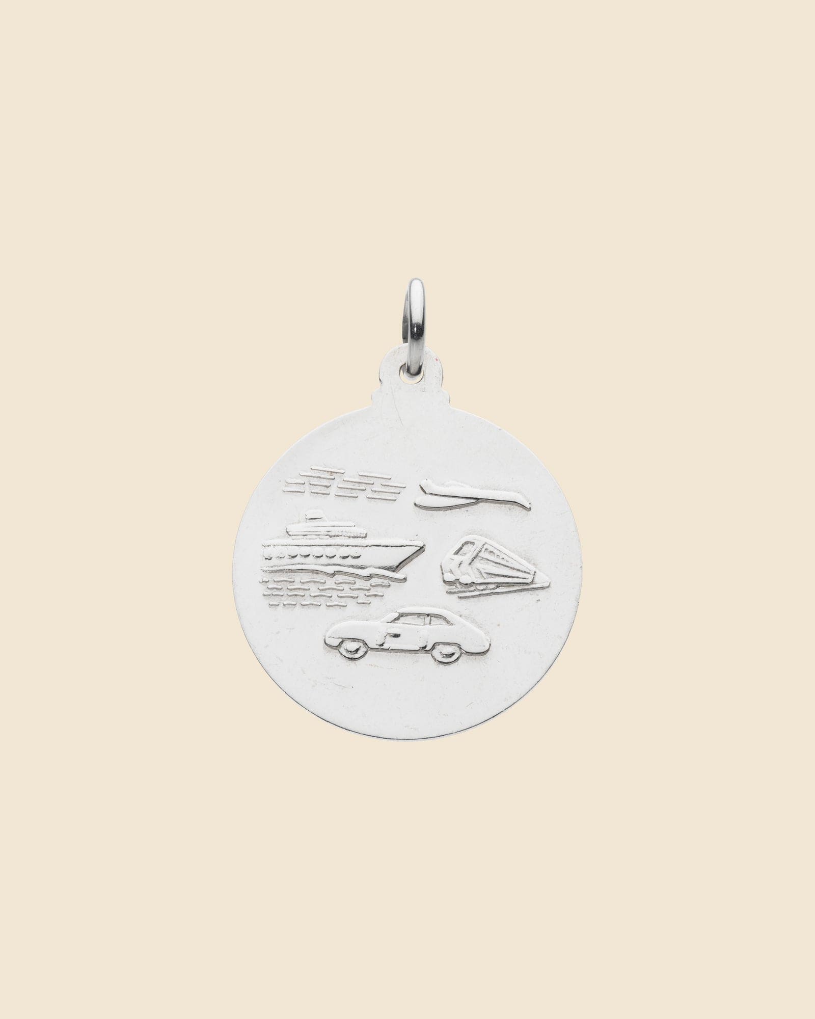 Sterling Silver St Christopher Pendant