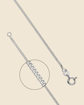 Sterling Silver Light Curb Chain