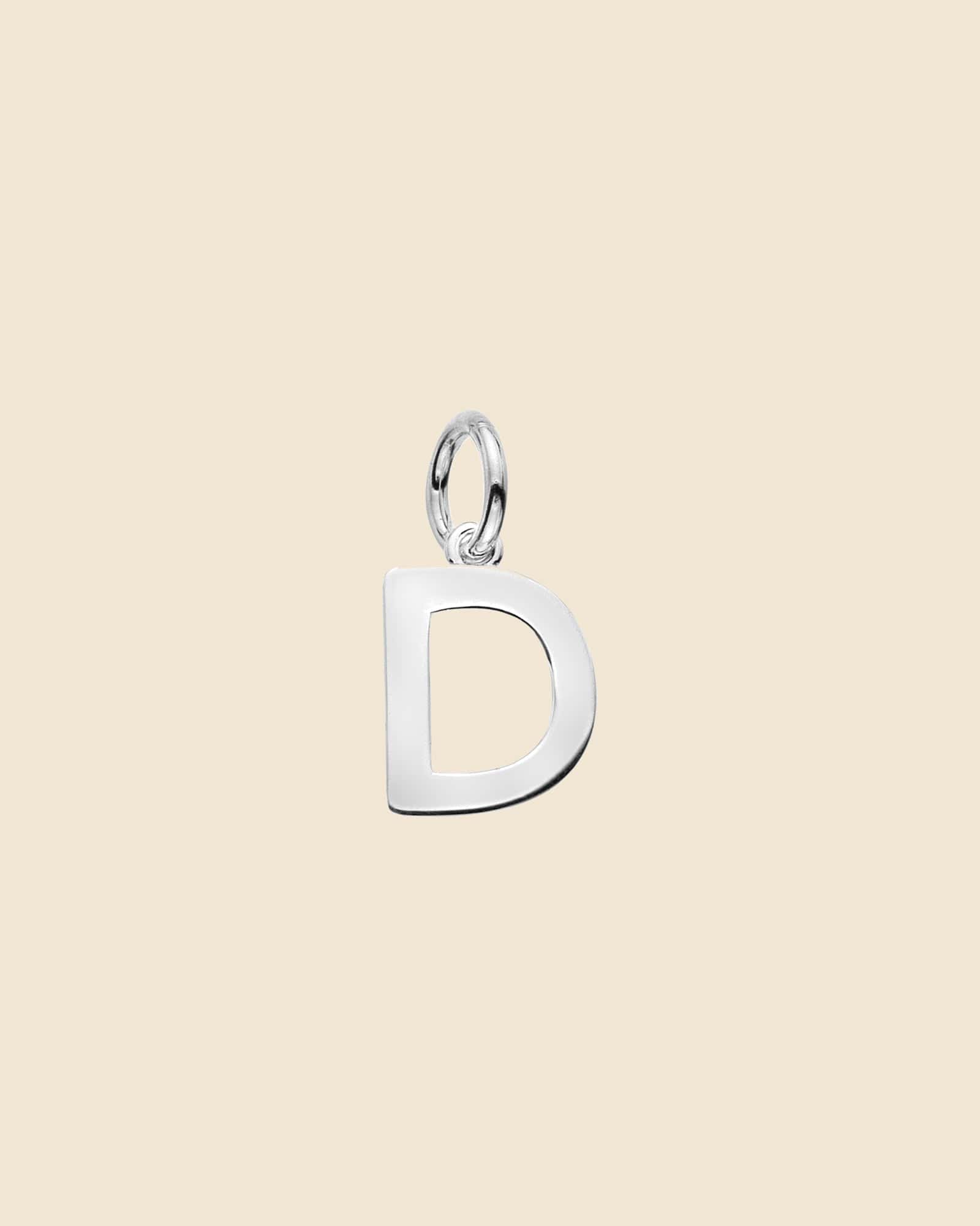 Sterling Silver Letter Pendants (Choose your letter)