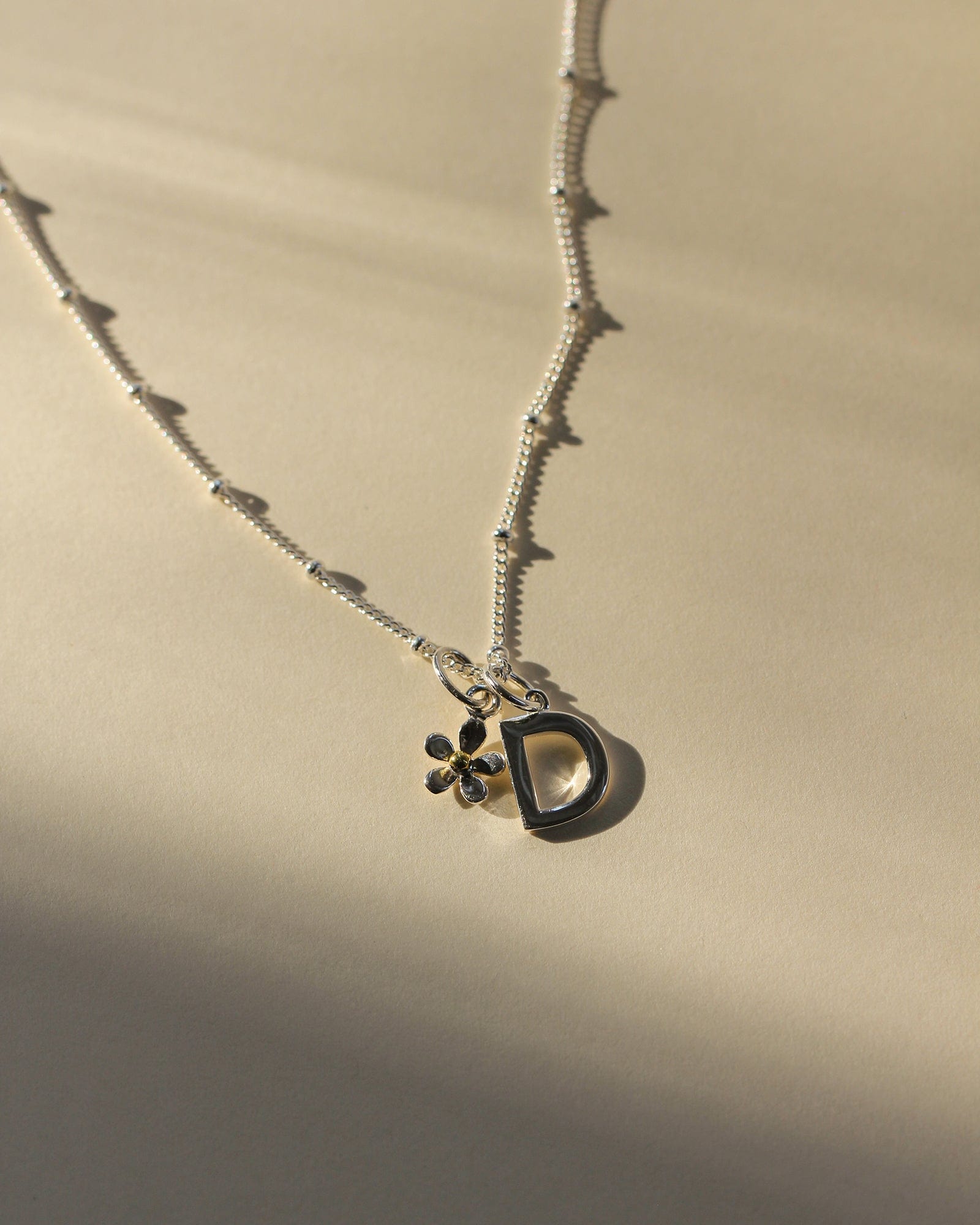 Sterling Silver Tiny Daisy Pendant