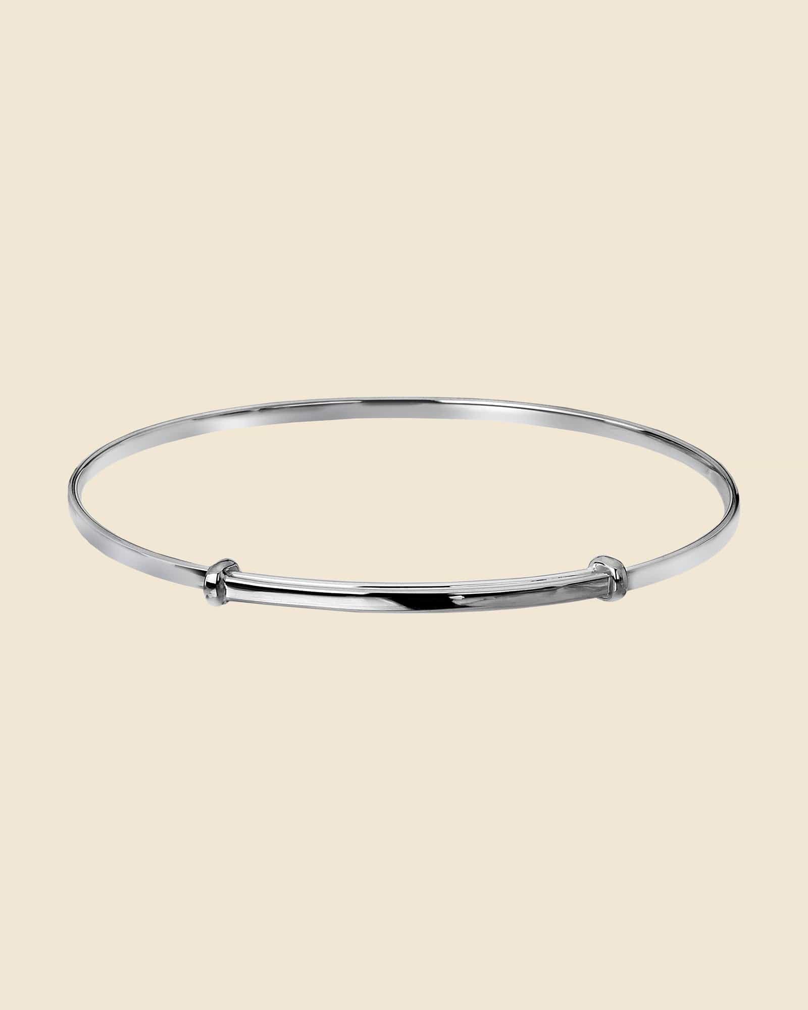 Sterling Silver Martika Expanding Bangle