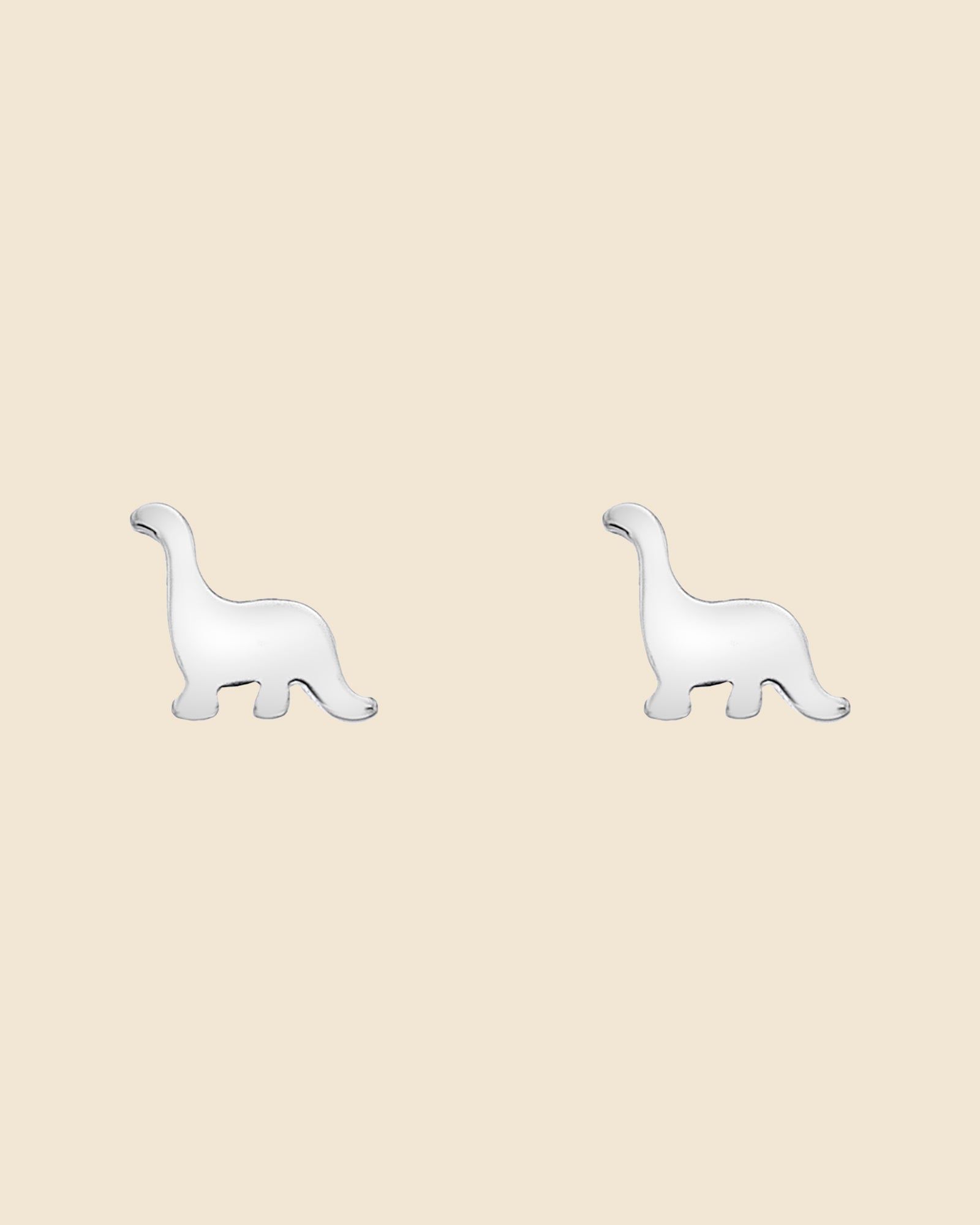 Sterling Silver Dinosaur Studs