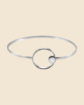 Sterling Silver Orbit Bangle