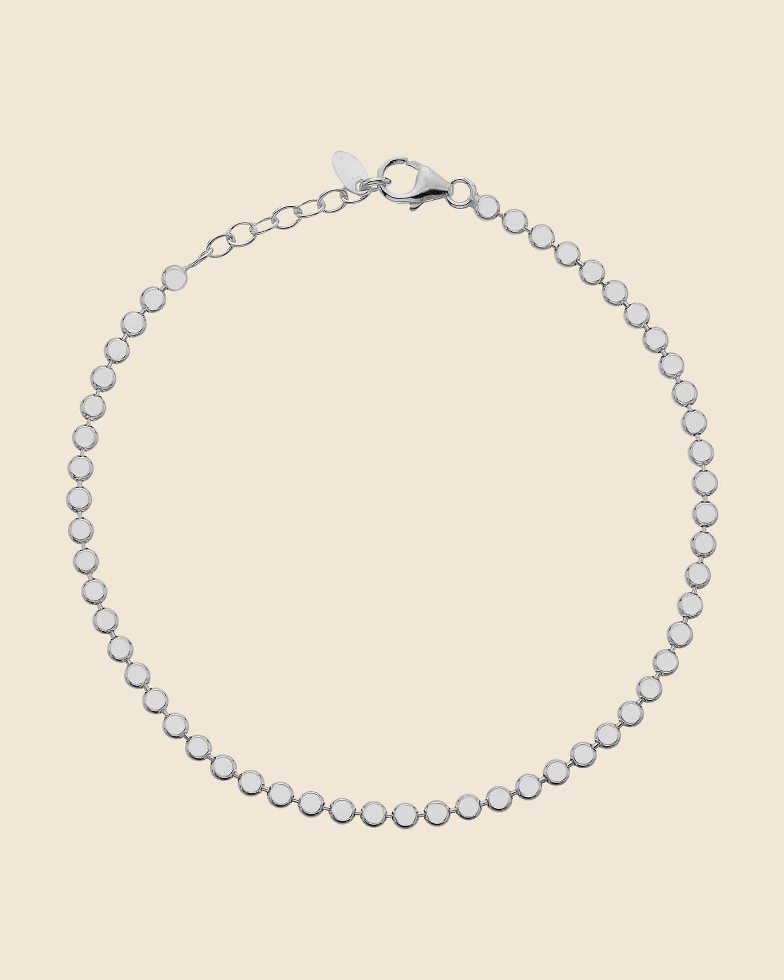 Sterling Silver Neat Bobble Bracelet