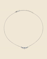 Sterling Silver Graduated Ball Necklace