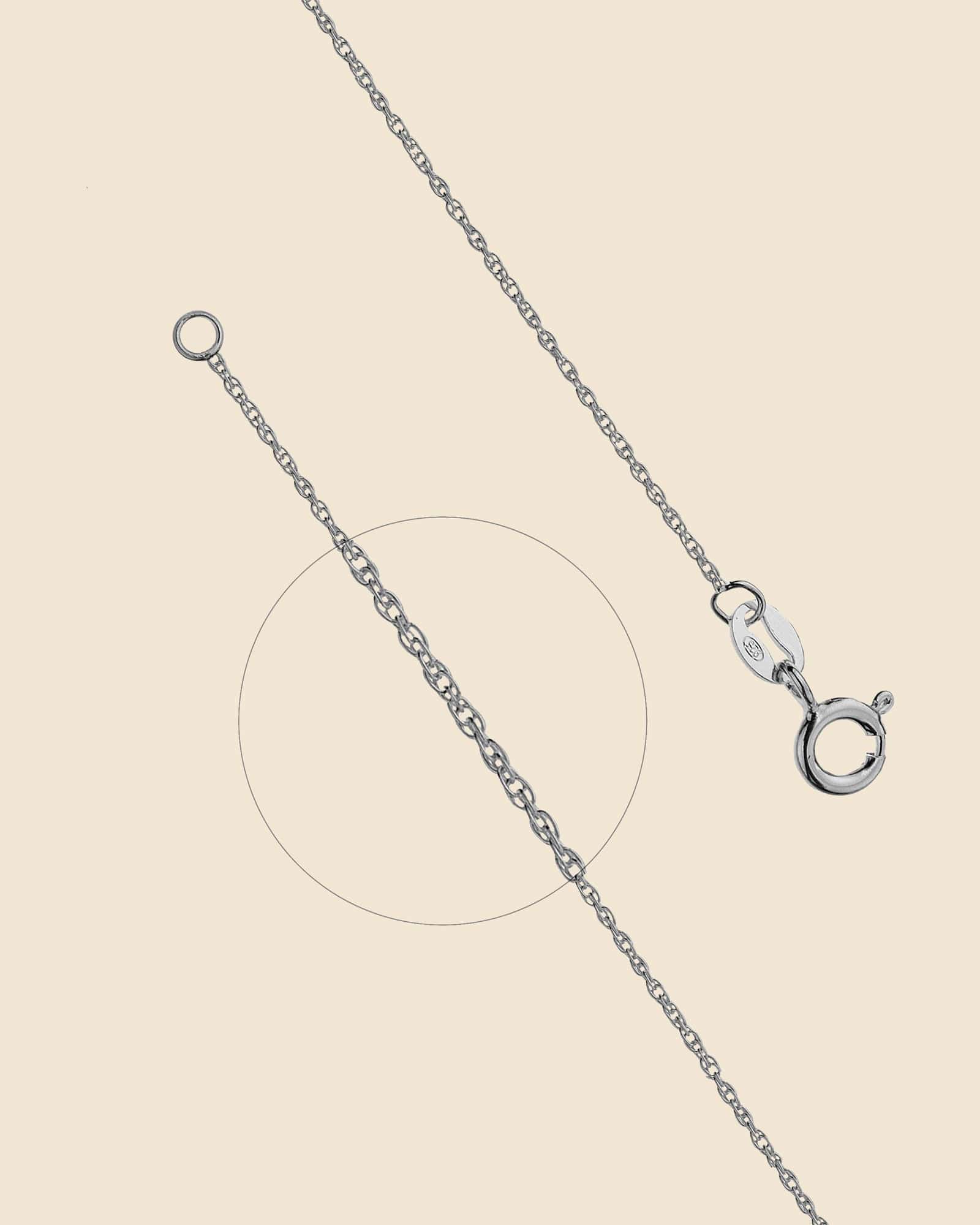 Sterling Silver Light Twist Chain