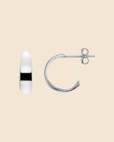 Sterling Silver Classic Hoop Earrings