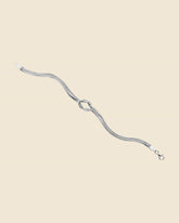 Sterling Silver Reef Knot Bracelet