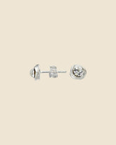 Cubic Zirconia Knot Studs
