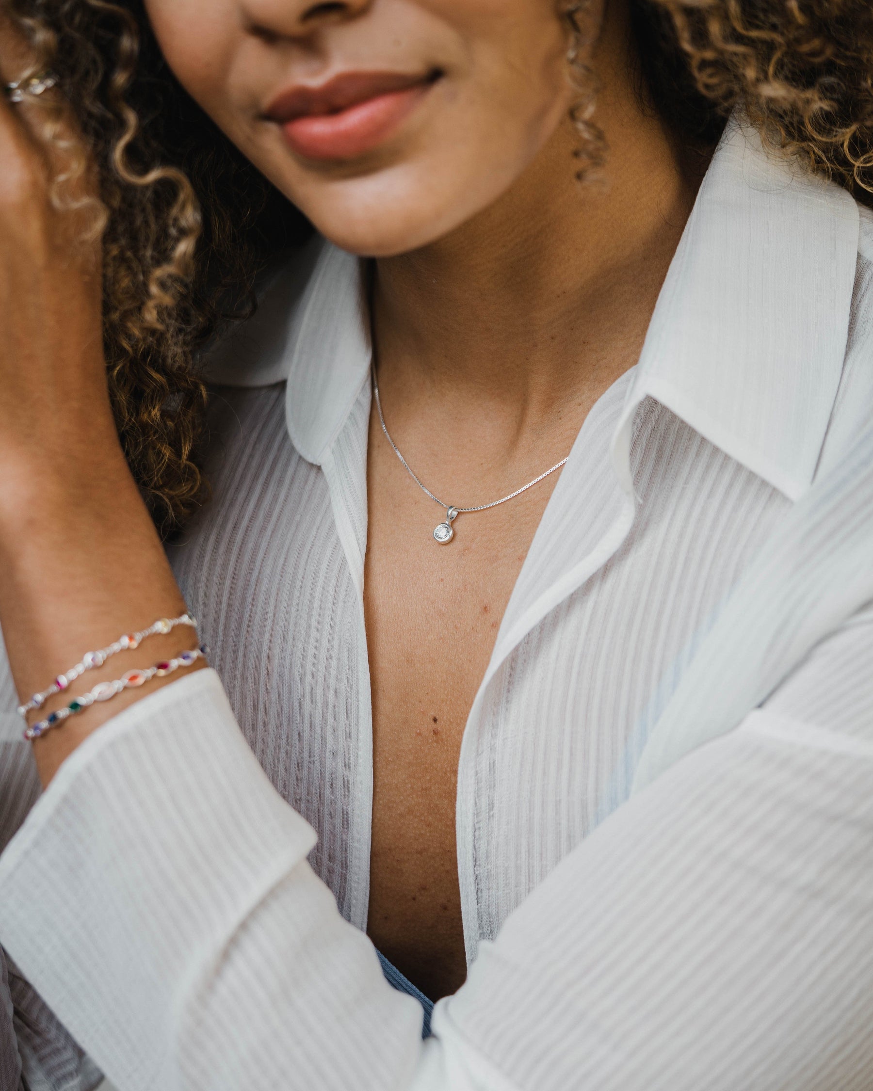 Sterling Silver Light Box Chain