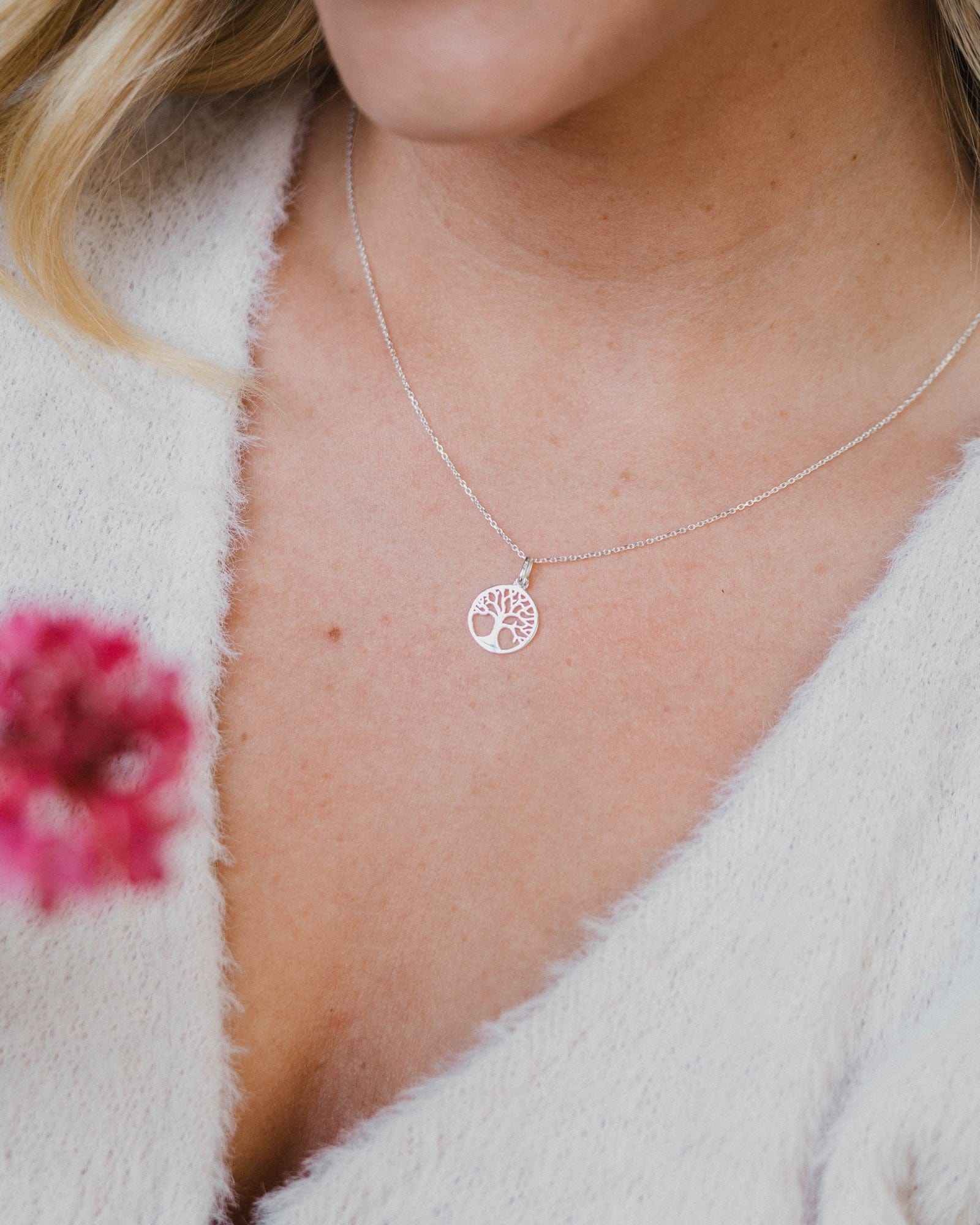 Sterling Silver Small Tree of Life Pendant