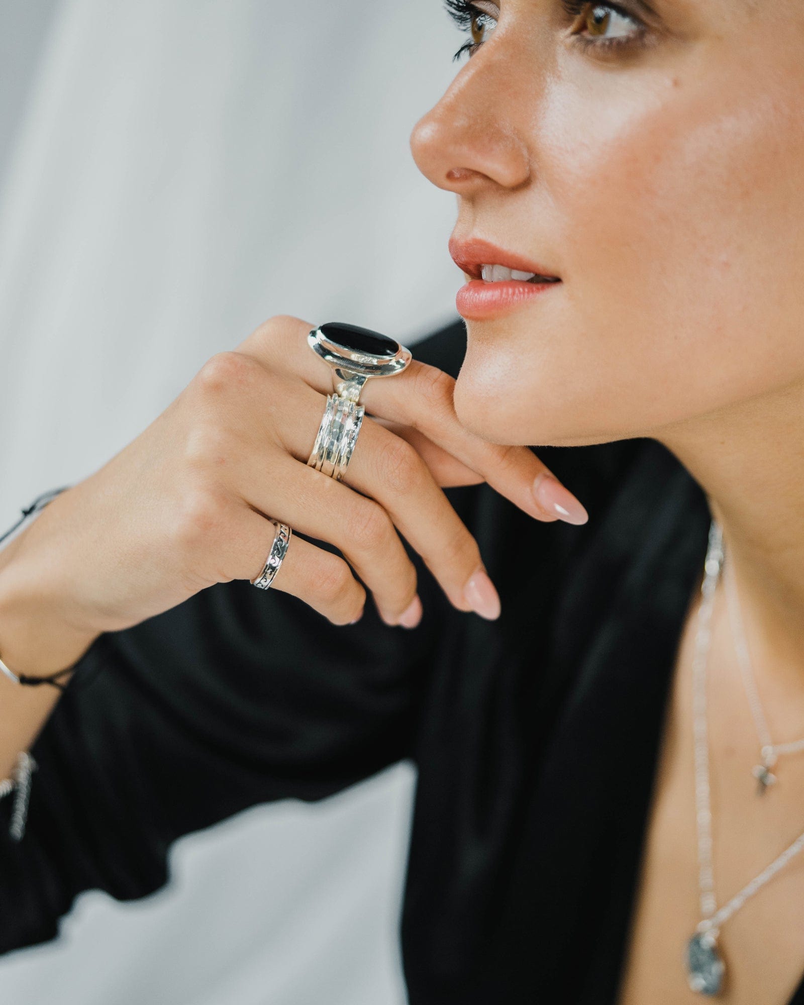 Sterling Silver  Wave Ring