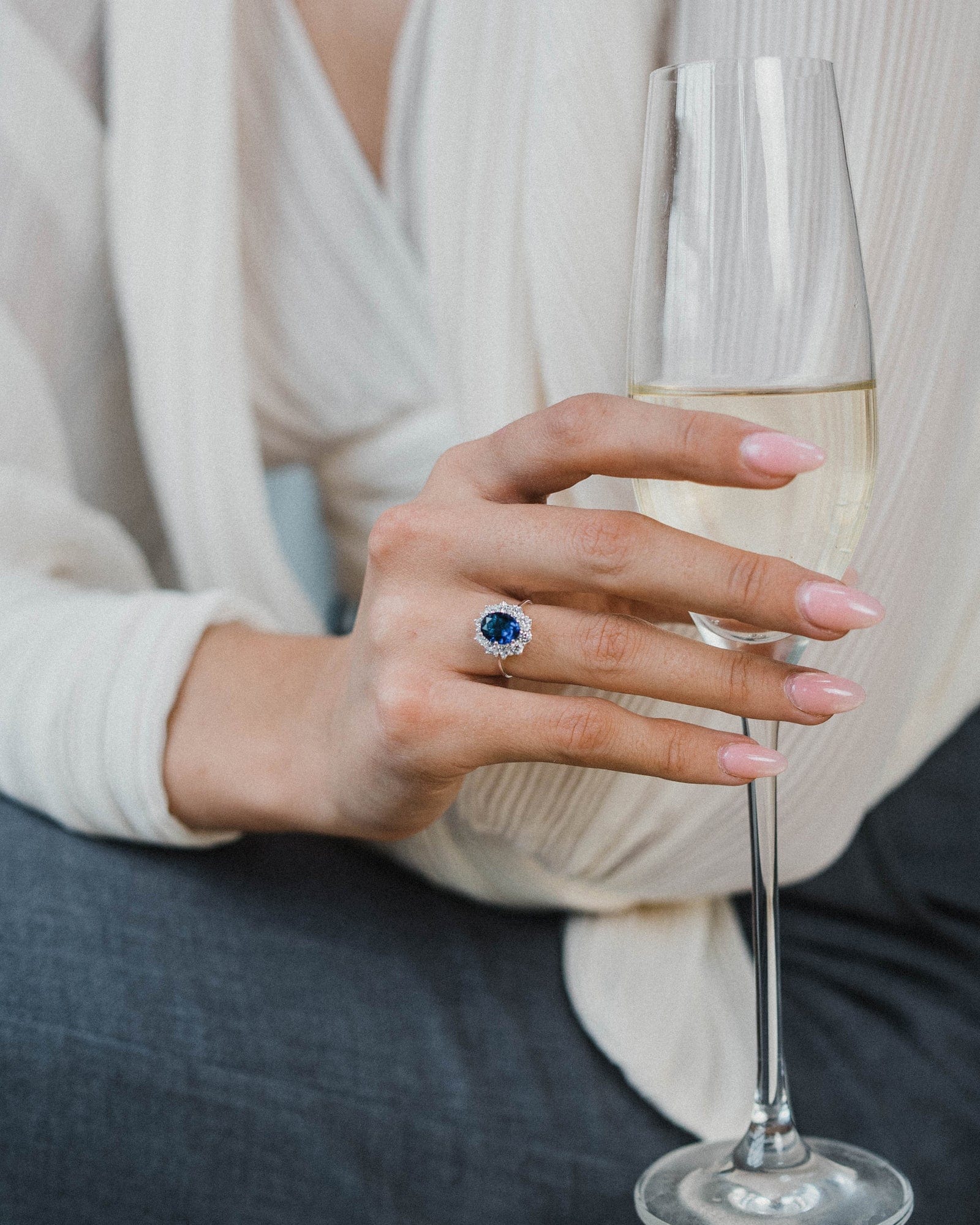 Sterling Silver Diana Ring