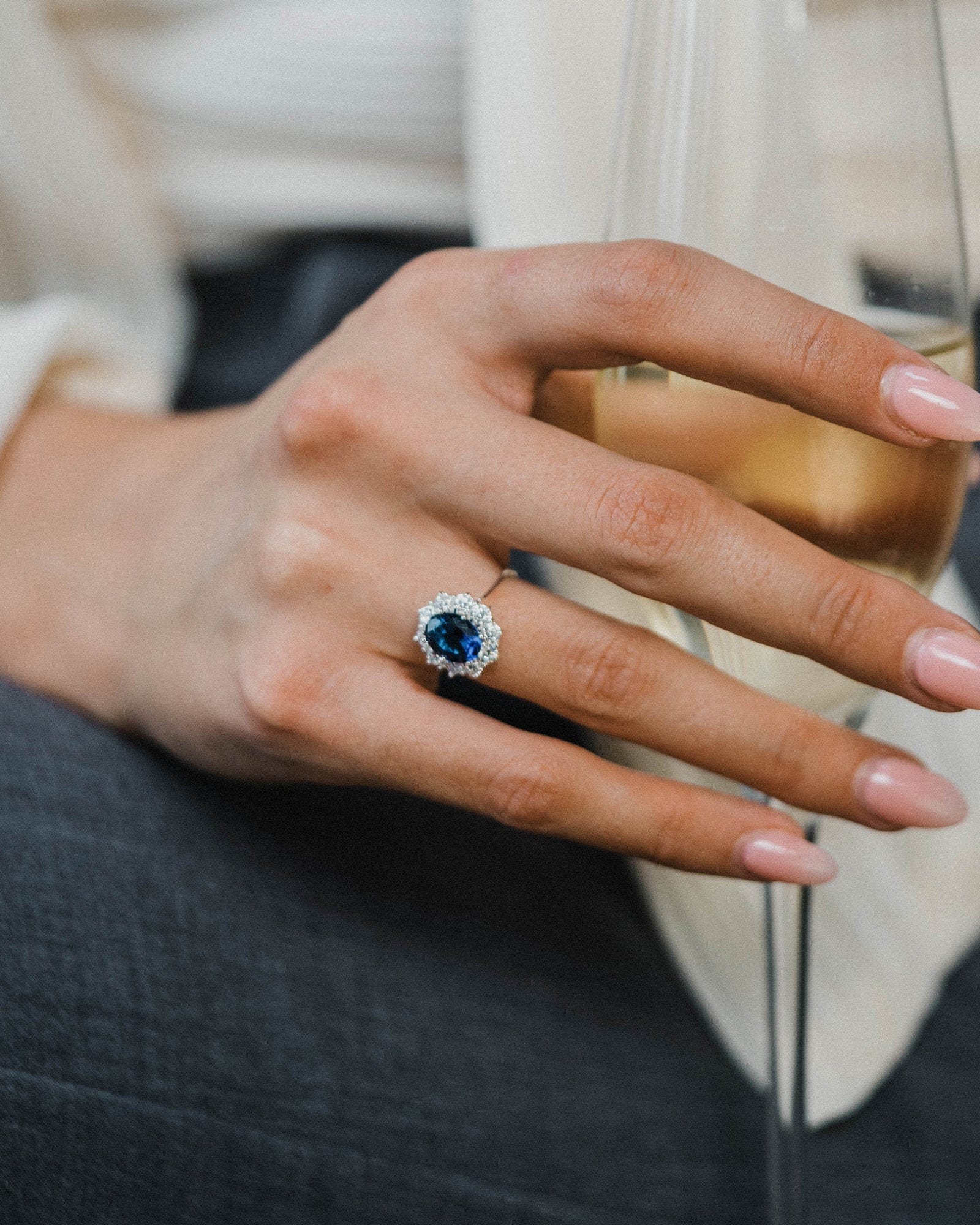 Sterling Silver Diana Ring