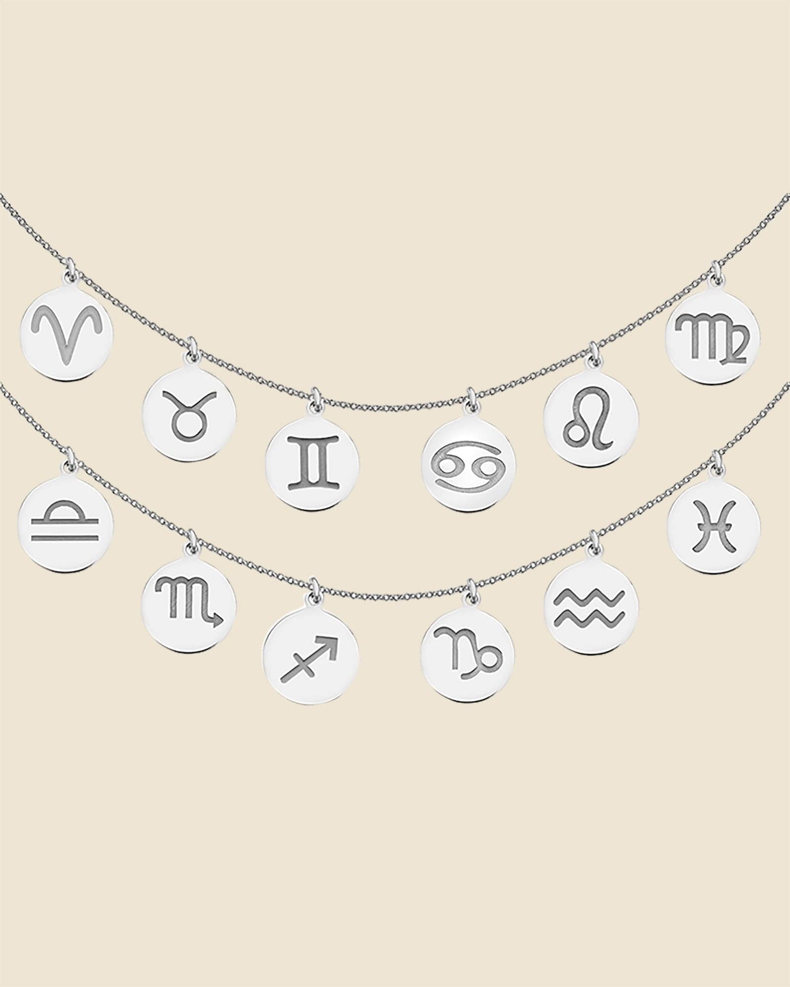 Sterling Silver Zodiac Necklace