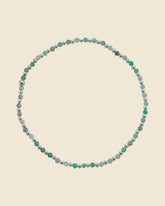 Sterling Silver and Gemstone Beaded Bracelet