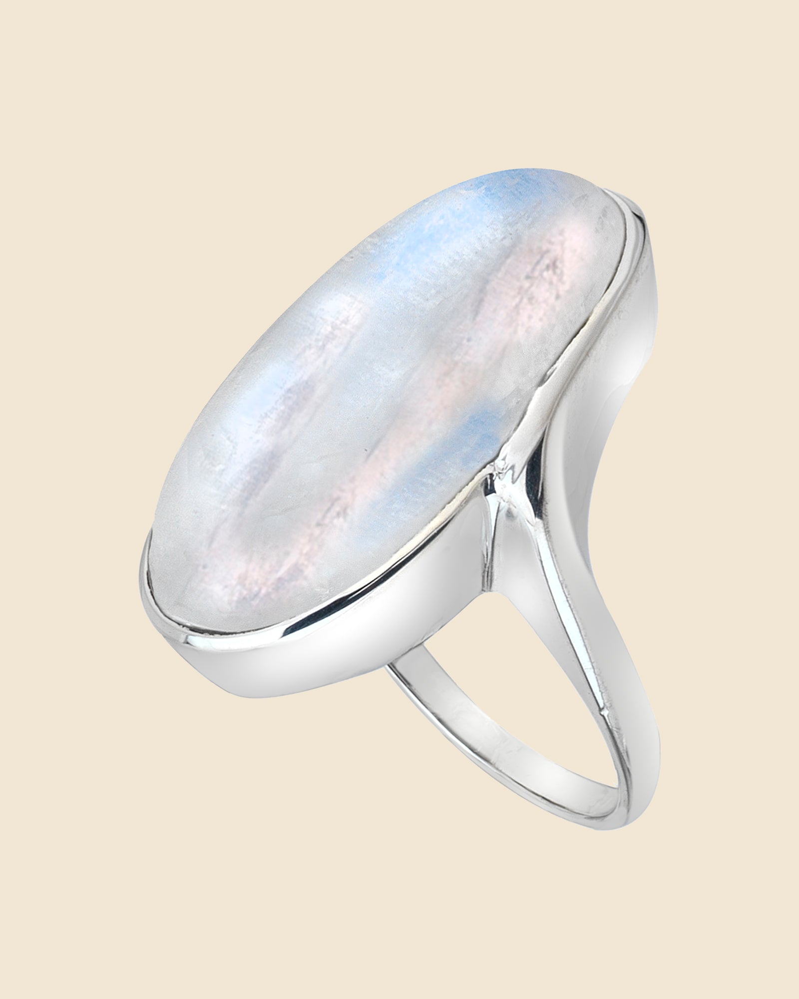 Sterling Silver Statement Gemstone Ring