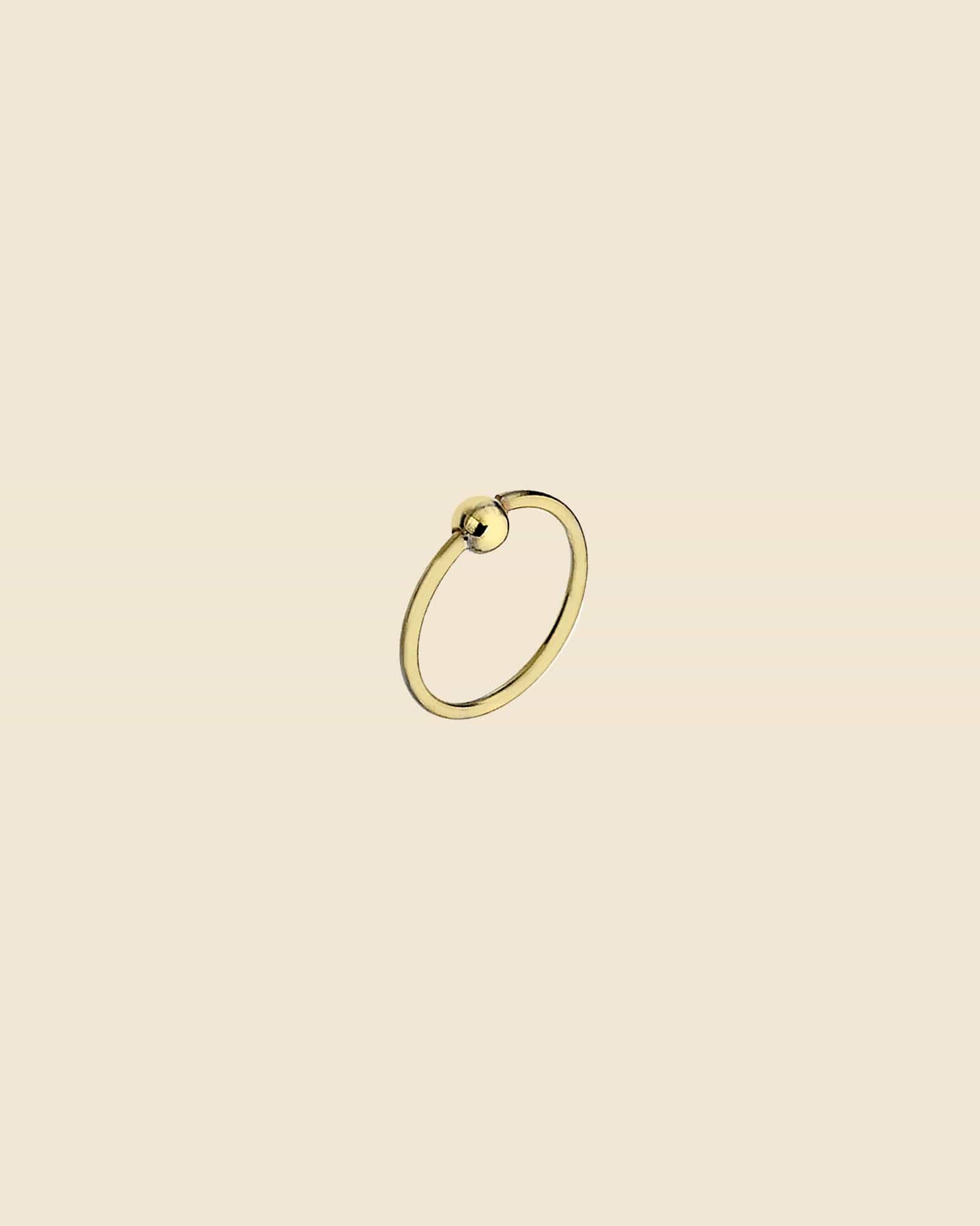 Nose ring hot sale gold plated