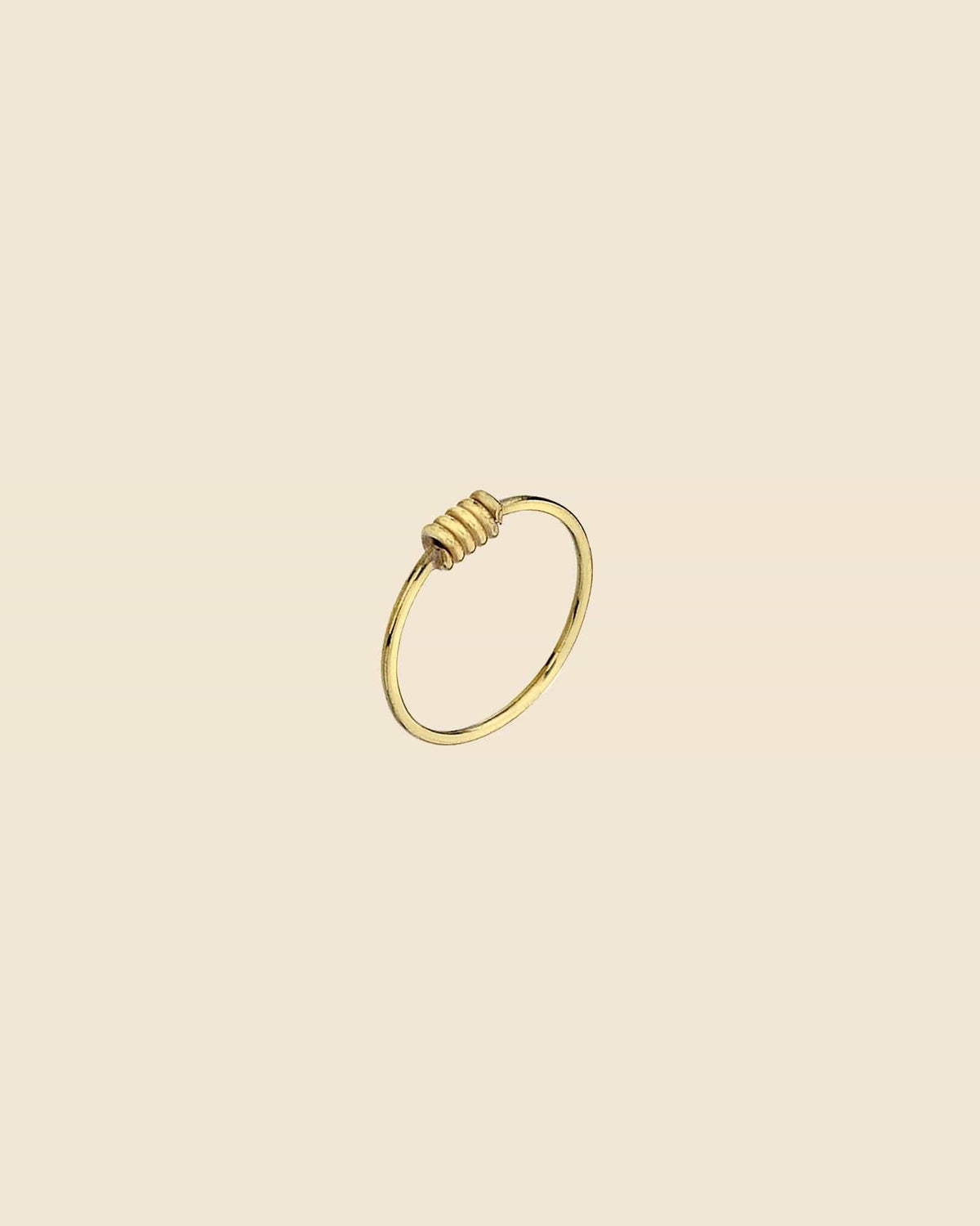 Gold Plated 9mm Nose Hoop