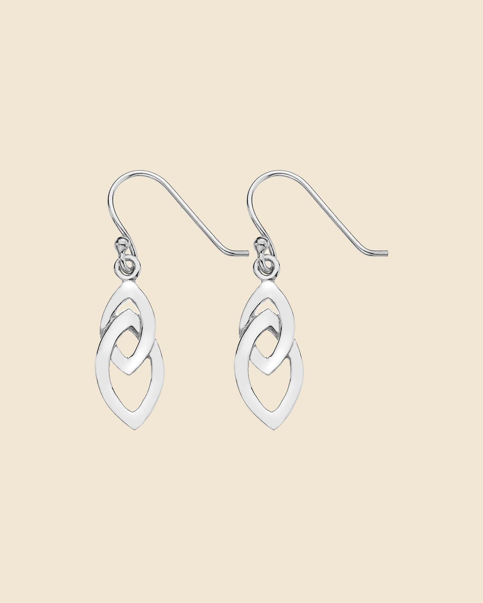 Sterling Silver Celtic Link Earrings