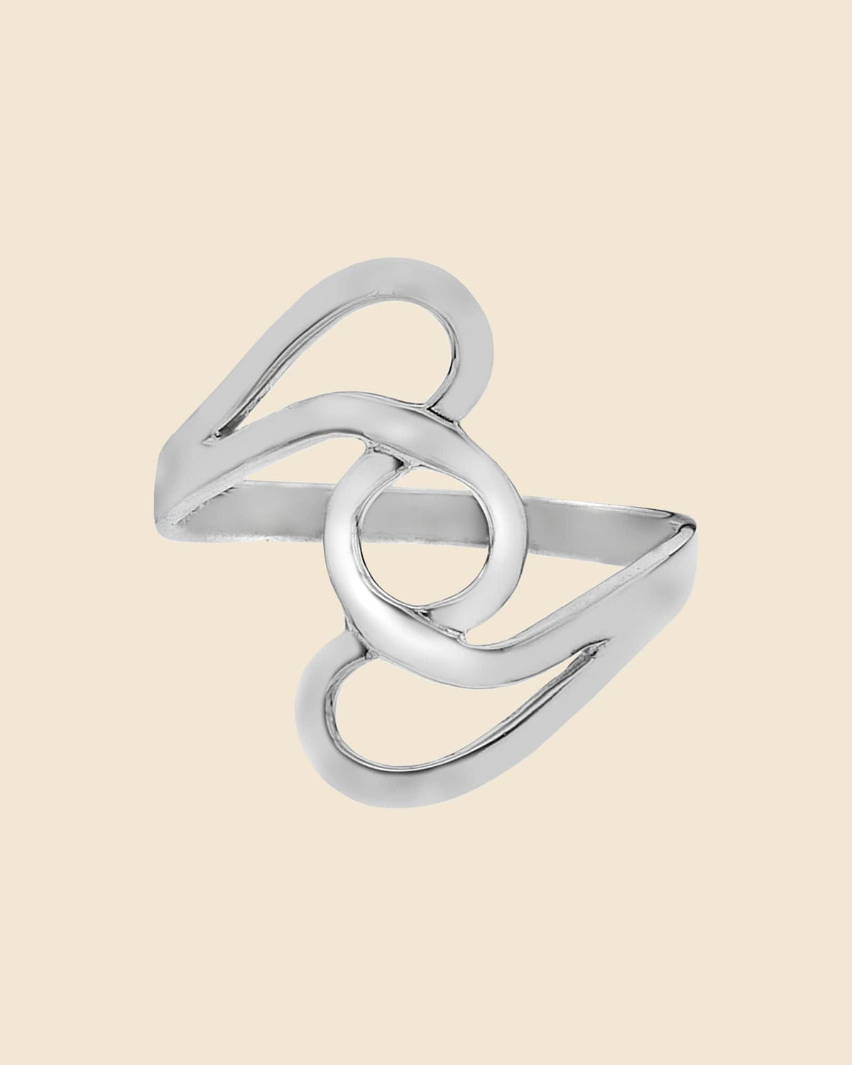 Sterling Silver Open Wiggle Ring