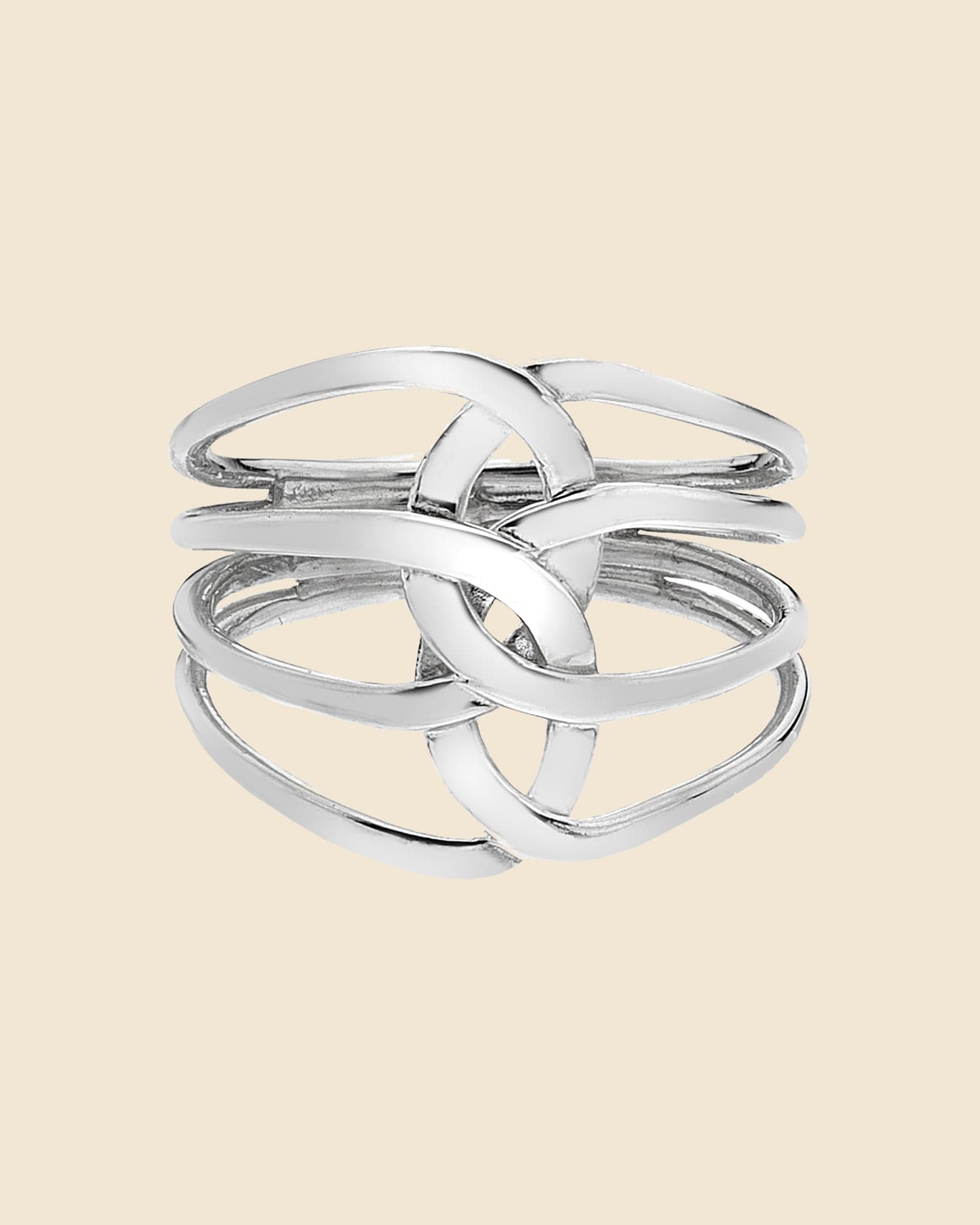 Sterling Silver Corsetti Ring