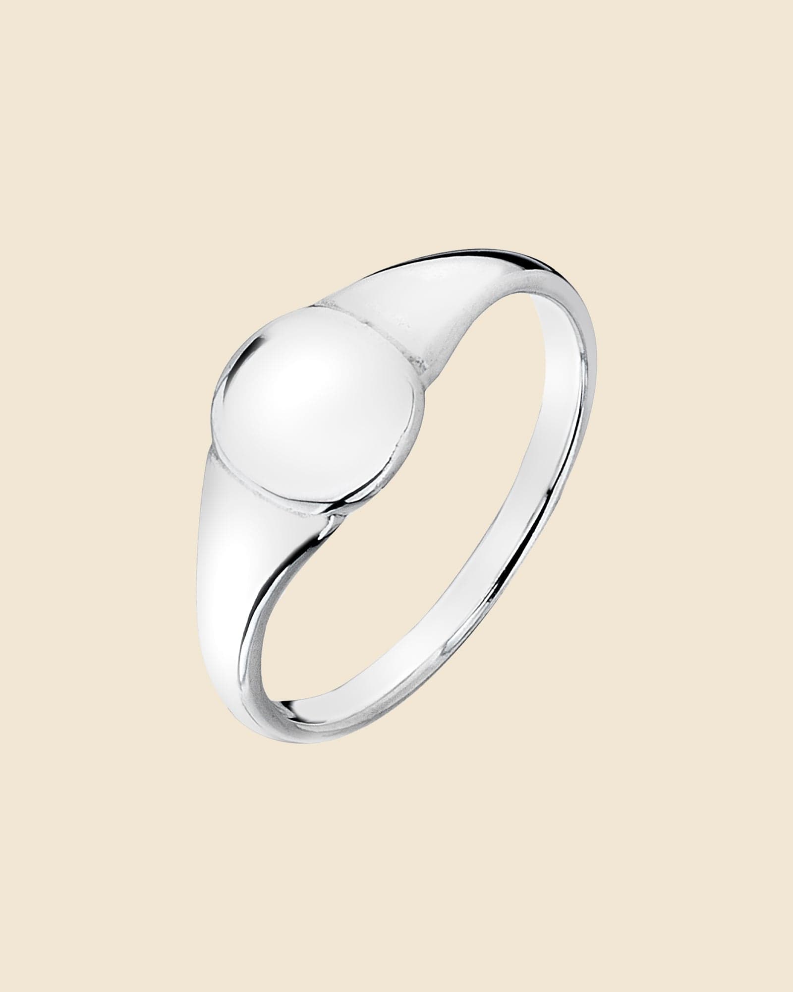 Sterling Silver Small Signet Ring
