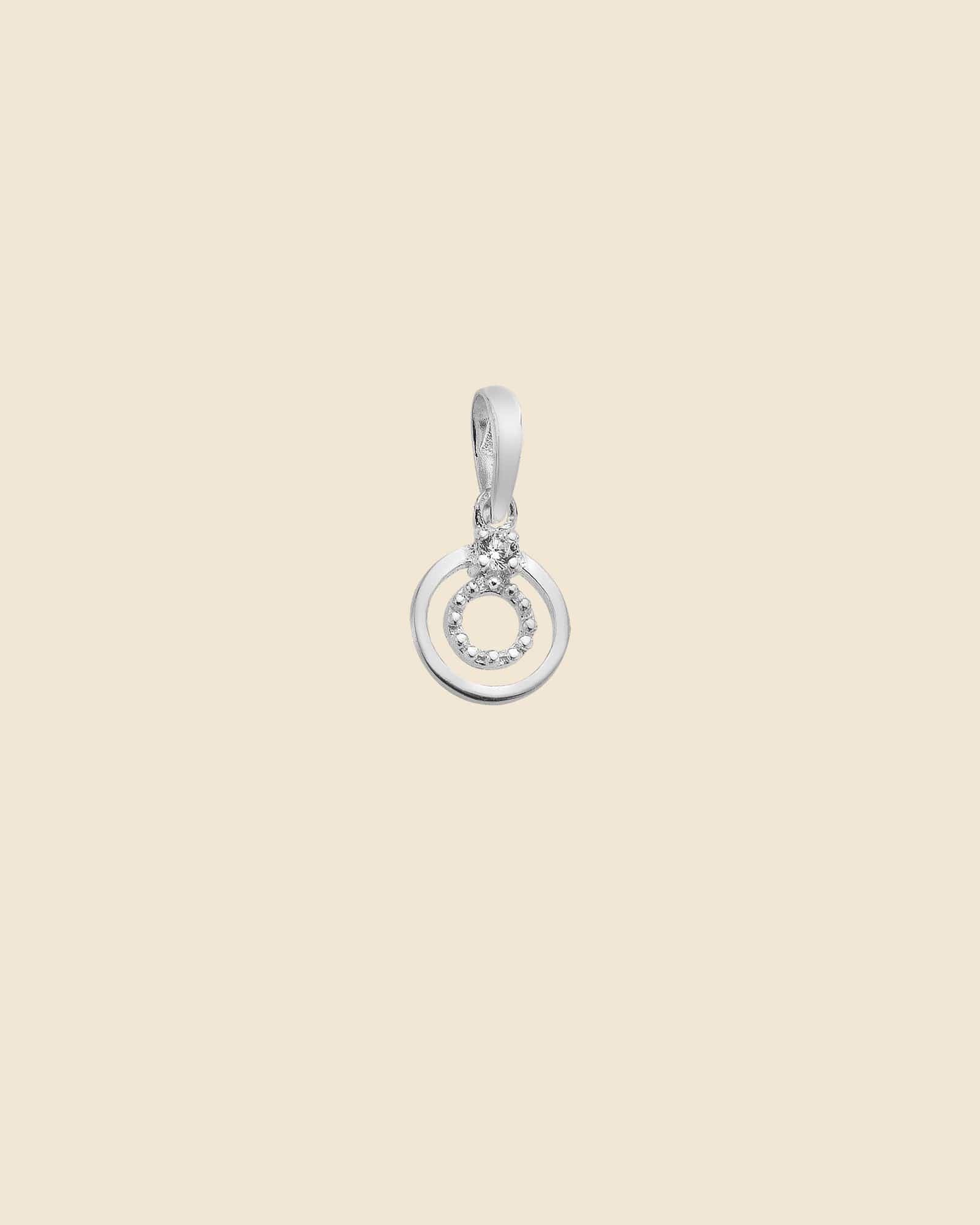 Sterling Silver Delicate Loop Pendant