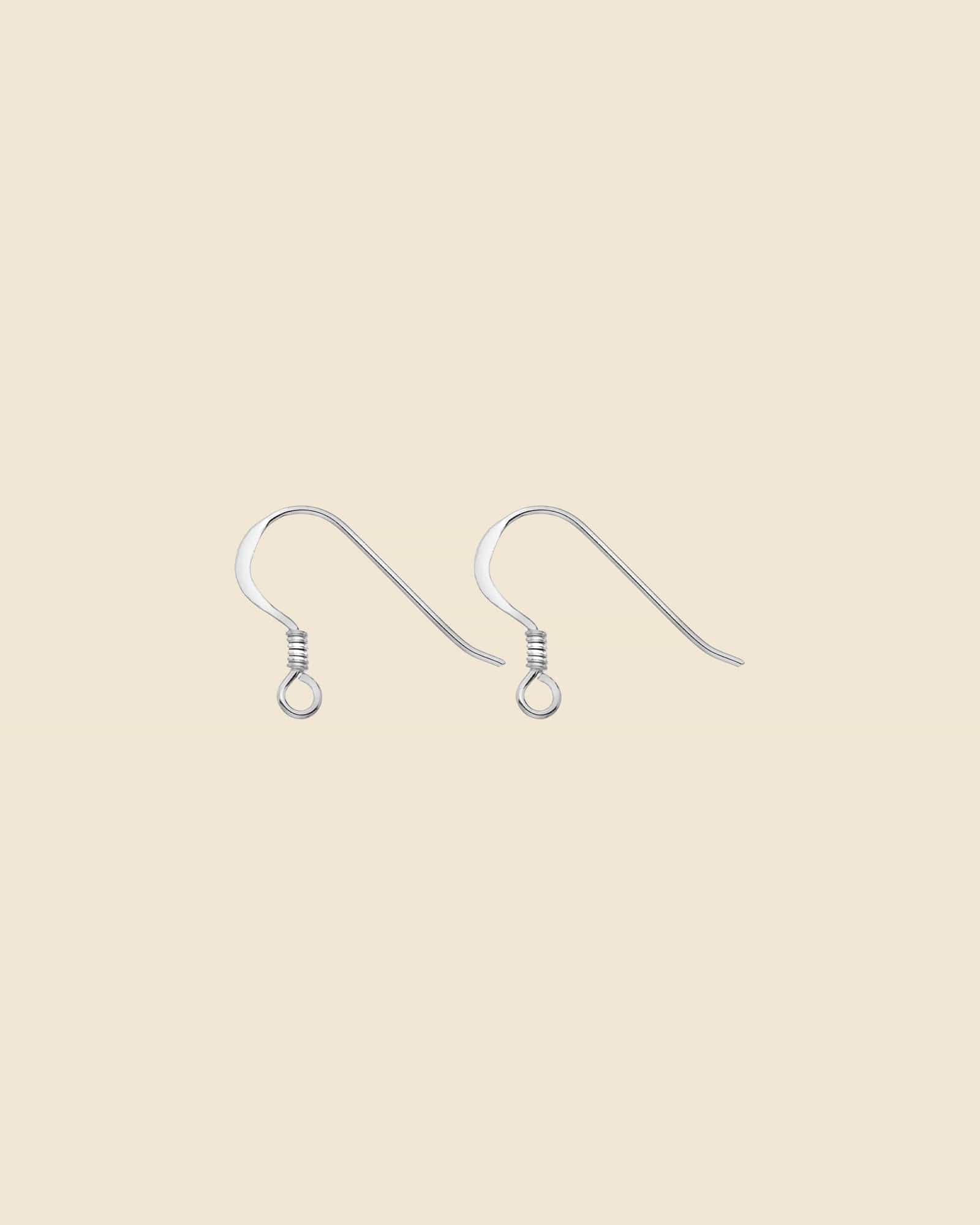 Sterling Silver French Wire Earring Hooks - Main Image