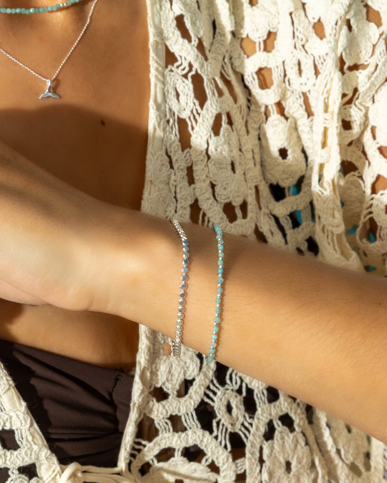Sterling Silver Neat Bobble Bracelet