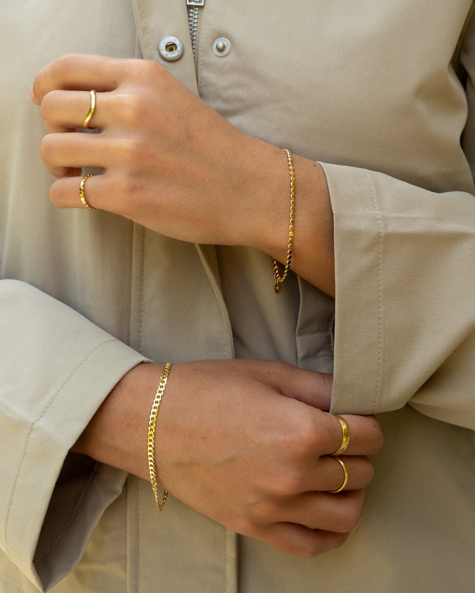Sterling Silver Flat Curb Chain Bracelet