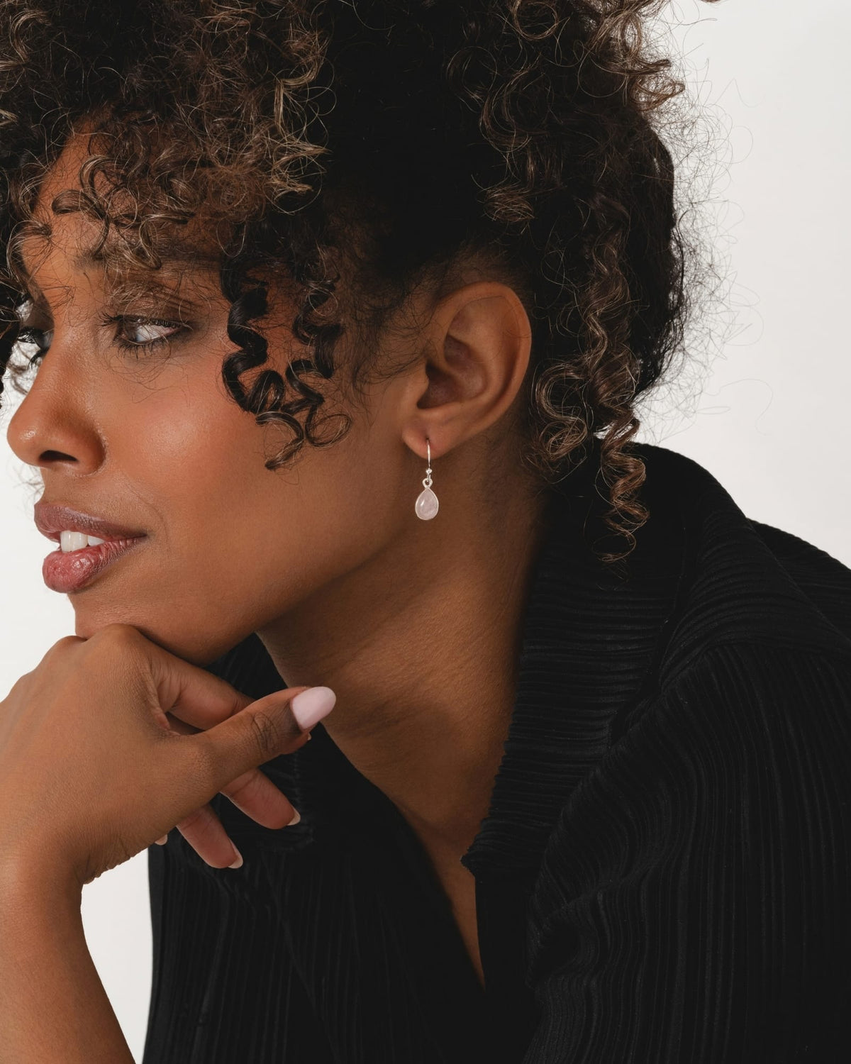 Sterling Silver Classic Gemstone Drop Earrings