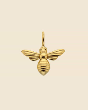 Gold Plated Bee Pendant