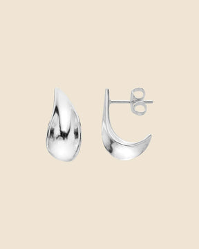 Sterling Silver Slick Studs