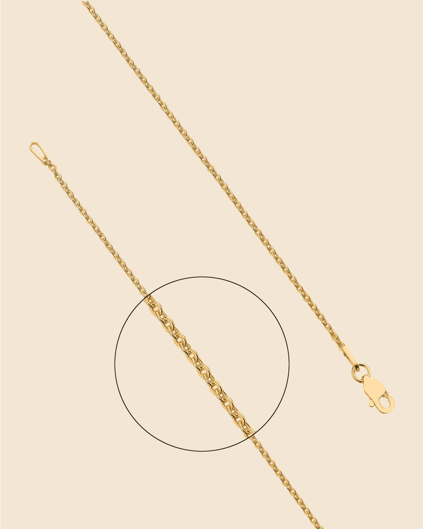 Gold Plated Fine Trace Chain