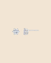 Sterling Silver and Cubic Zirconia Cupcake Studs